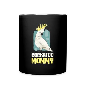 Cadeau Cockatoo Mommy Bird - Mug uni - noir - Devant