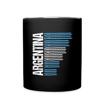 Argentina Football Jersey Argentina Gift - Full Colour Mug - black - Front