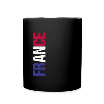 France Maillot de football France Jersey Cadeau - Mug uni - noir - Devant