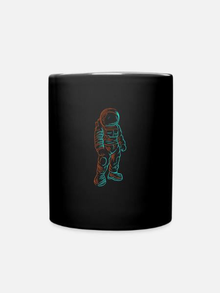 Astronaute astronaute cosmonaute - Mug uni - noir