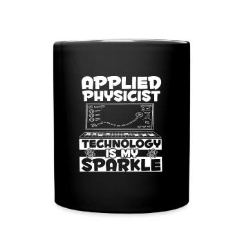 Physique Phyiker Physique appliquée - Mug uni - noir - Devant
