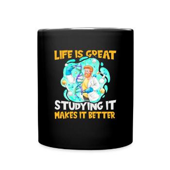 Biology Biologist Biology Major - Full Colour Mug - black - Front