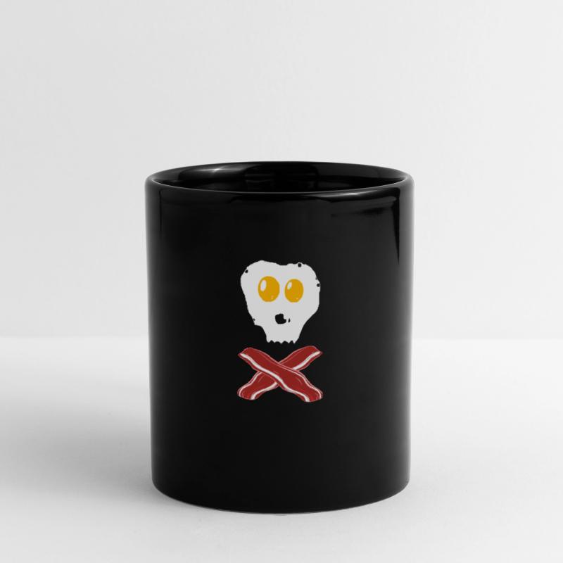 Eggs Bacon Bacon Breakfast Brunch Fried Egg Full Colour Mug