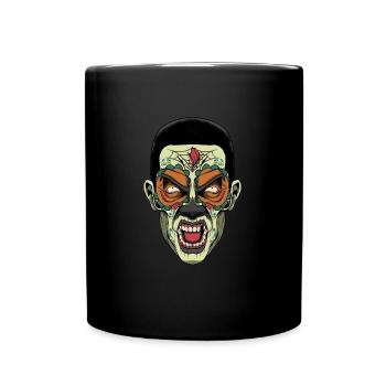 Zombie Halloween - Full Colour Mug - black - Front