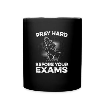 Professeur de religion Éducation religieuse - Mug uni - noir - Devant
