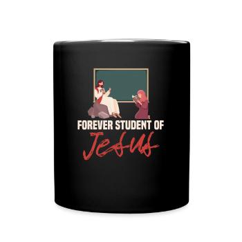 Professeur de religion Éducation religieuse - Mug uni - noir - Devant