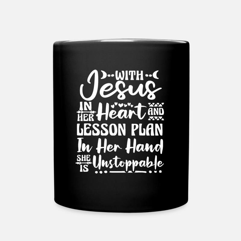Professeur de religion Éducation religieuse - Mug uni - noir