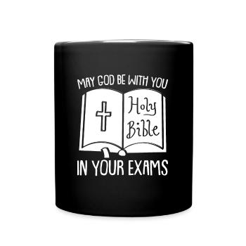 Professeur de religion Éducation religieuse - Mug uni - noir - Devant
