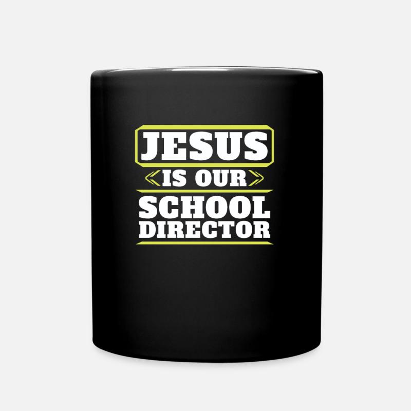 Professeur de religion Éducation religieuse - Mug uni - noir