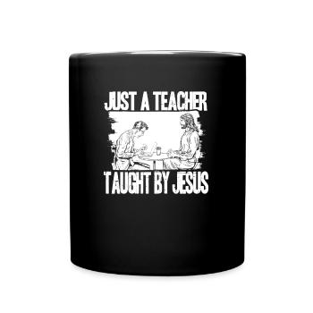 Professeur de religion Éducation religieuse - Mug uni - noir - Devant