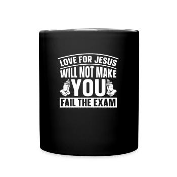 Professeur de religion Éducation religieuse - Mug uni - noir - Devant
