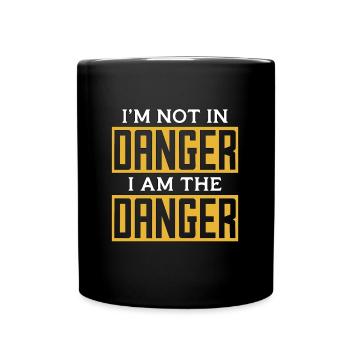 Wing Chun Je ne suis pas en danger Combattant Kung Fu Combat - Mug uni - noir - Devant