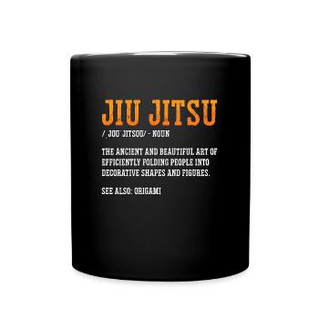 Jiu Jitsu Sports de combat Combat Fighter Combat - Mug uni - noir - Devant