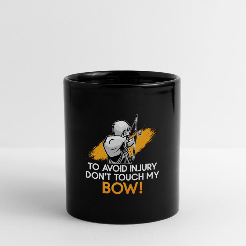 Archery To Avoid Injury Target Bow Shooting Archer Full Colour Mug