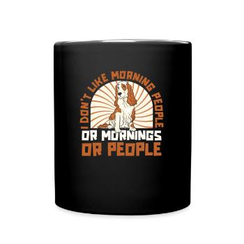 Cocker Spaniel - Full Colour Mug - black - Front