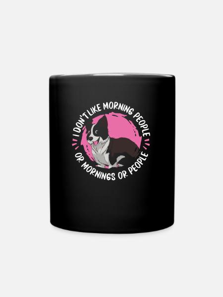 Border Collie - Mug uni - noir