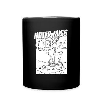 Détecteur de métaux Digging Treasure - Mug uni - noir - Devant