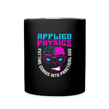 Physique Phyiker Physique appliquée - Mug uni - noir - Devant