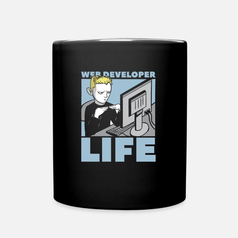 Développeur Web Développeur Web Développeur Web - Mug uni - noir