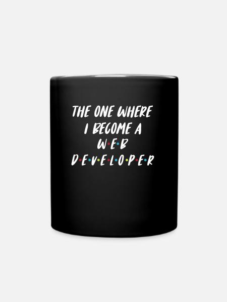 Développeur Web Développeur Web Développeur Web - Mug uni - noir