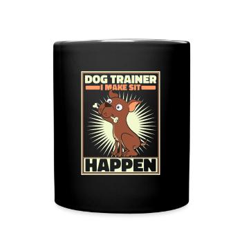 Dresseur de chiens Dresseur de chiens - Mug uni - noir - Devant