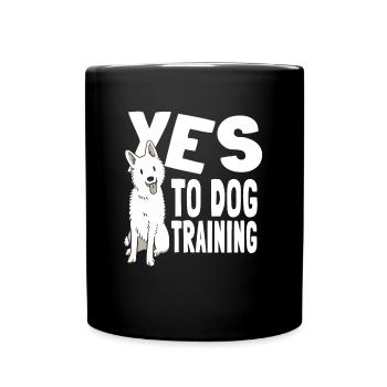 Dresseur de chiens Dresseur de chiens - Mug uni - noir - Devant