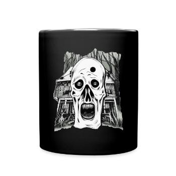 Conception effrayante de fan de films d’horreur - Mug uni - noir - Devant