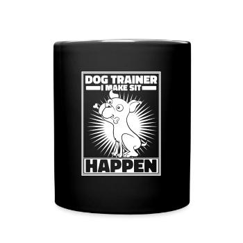 Dresseur de chiens Dresseur de chiens - Mug uni - noir - Devant