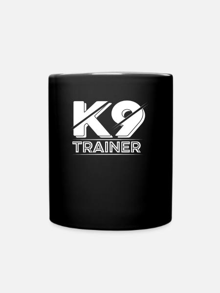 Hundetrainer Hundetrainer - Tasse einfarbig - Schwarz