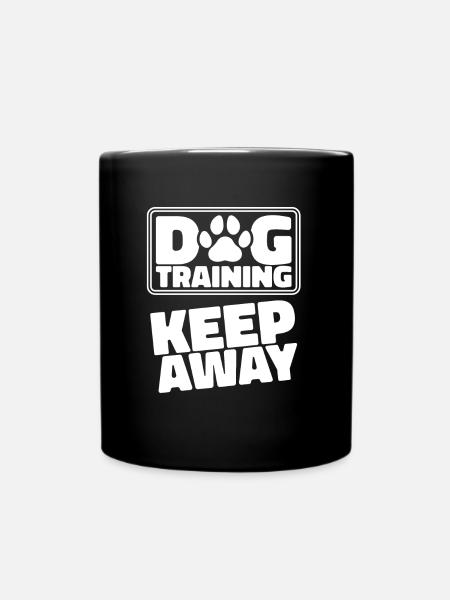 Hundetrainer Hundetrainer - Tasse einfarbig - Schwarz