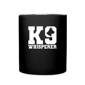 Dresseur de chiens Dresseur de chiens - Mug uni - noir - Devant