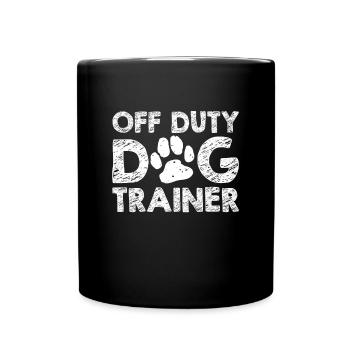 Dresseur de chiens Dresseur de chiens - Mug uni - noir - Devant