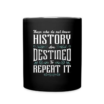 Historien Ceux qui font Professeur d’histoire Historiens - Mug uni - noir - Devant