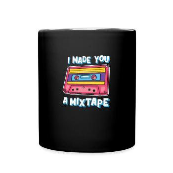 Devise des années 80 - Style des années 90 - Le meilleur des années 80 - Mug uni - noir - Devant