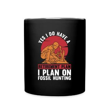 Archéologie Oui, j’ai un archéologue de fouilles - Mug uni - noir - Devant