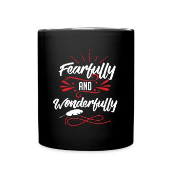 Bible Proverb Verses - Full Colour Mug - black - Front
