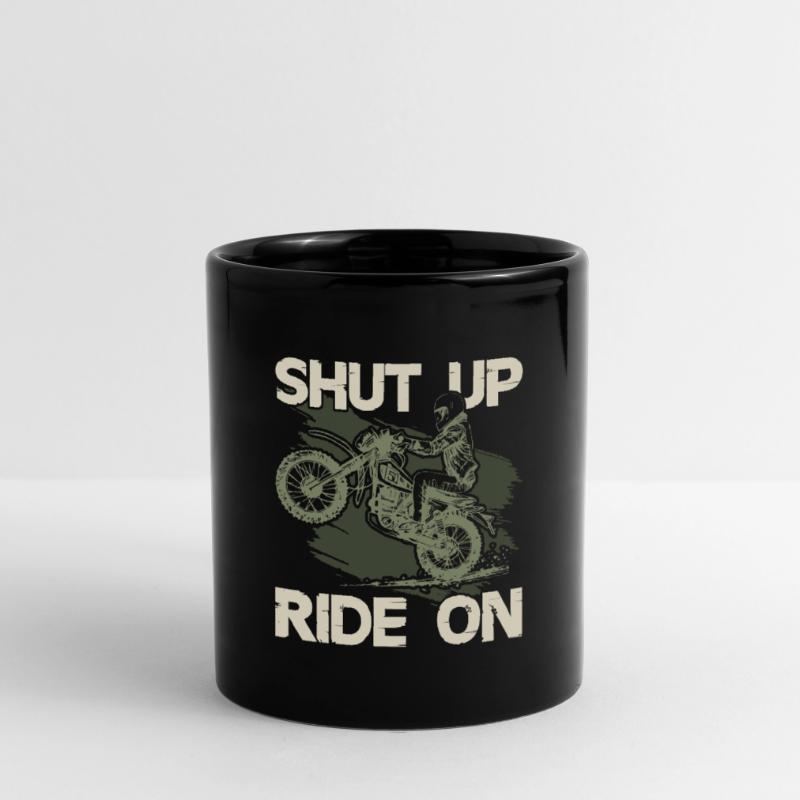 Devis Balade à moto Mug uni