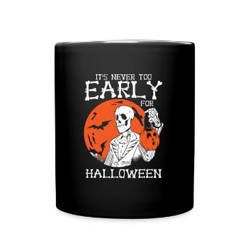 Halloween - Mug uni - noir - Devant