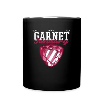 Prospectors Digging Treasure - Full Colour Mug - black - Front