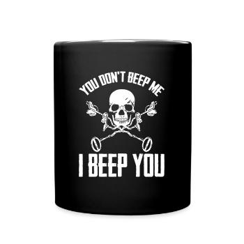 Prospectors Digging Treasure - Full Colour Mug - black - Front