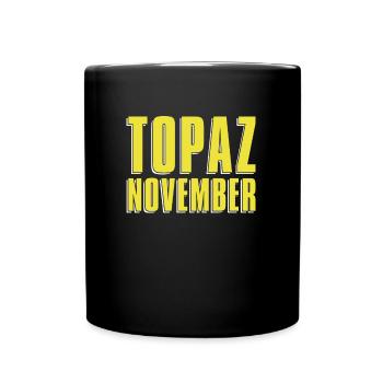 Prospectors Digging Treasure - Full Colour Mug - black - Front