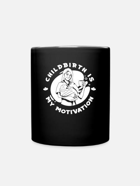 Sage-femme Futur sage-femme - Mug uni - noir