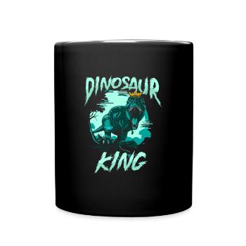 Dinosaur Adult dinosaur - Full Colour Mug - black - Front