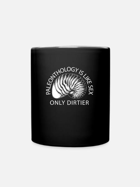 Dinosaurier Erwachsener Dinosaurier - Tasse einfarbig - Schwarz
