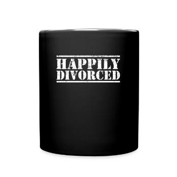 Divorce Mariage Divorcé - Mug uni - noir - Devant