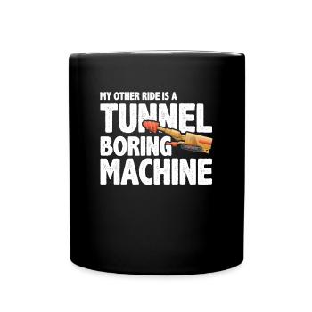 Ingénieur Ingénieur Tunnel Ingénieur Minier - Mug uni - noir - Devant
