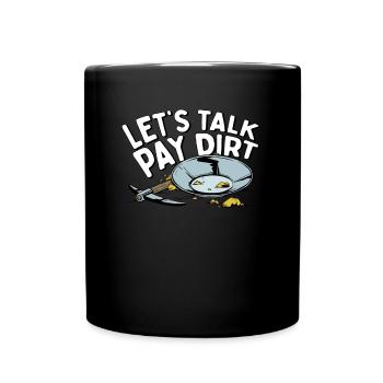 Engineer Witzig Mining Engineer - Full Colour Mug - black - Front