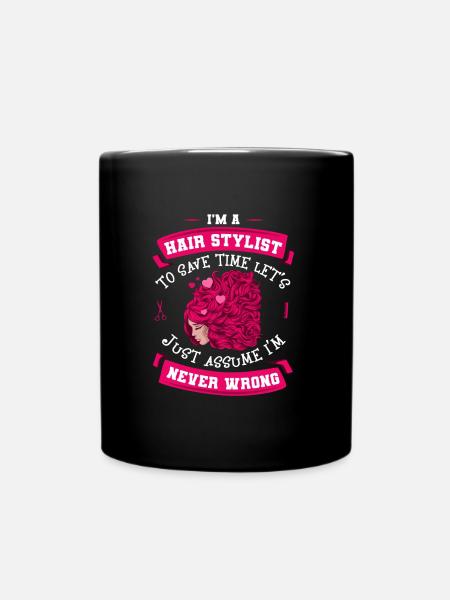 Coiffeur Coiffeur Coiffeur - Mug uni - noir