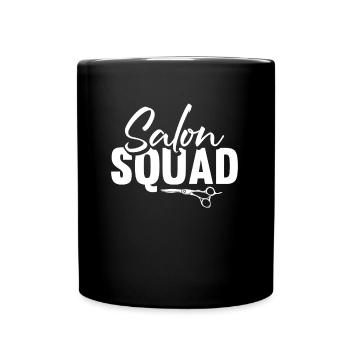 Friseur Hairstylist Friseur - Tasse einfarbig - Schwarz - Vorne
