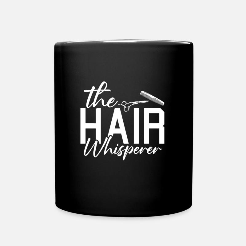 Friseur Hairstylist Friseur - Tasse einfarbig - Schwarz